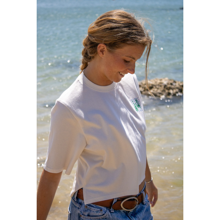 Le Crop-top à broder