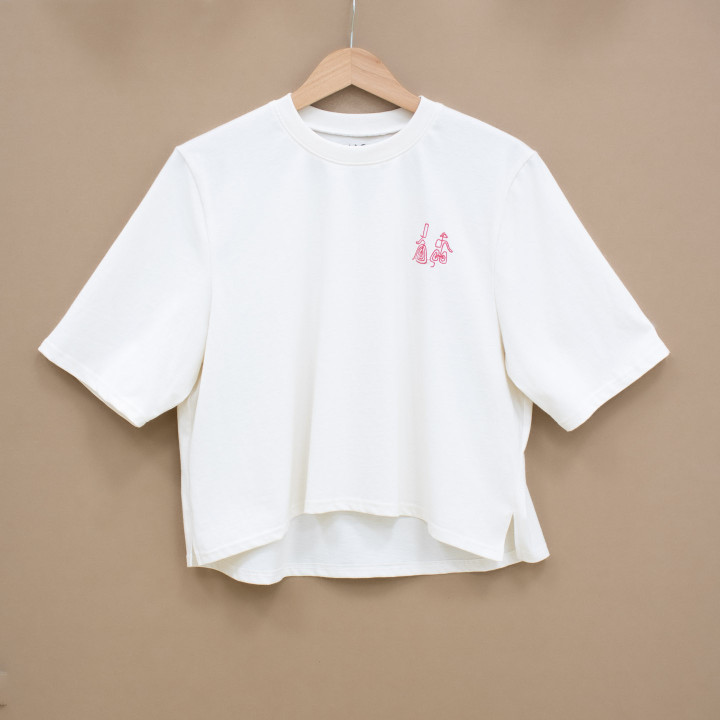 Le Crop-top à broder